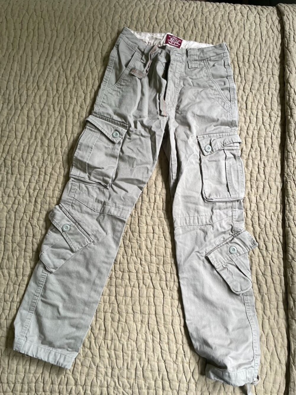MATCH Brand Cargo Pants, Tapered Leg